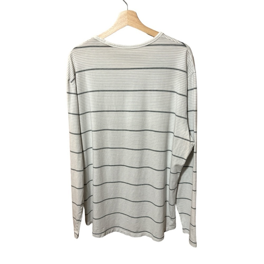 Euc - Lululemon 5 Year Basic Ls Tee - White/Heath… - image 7